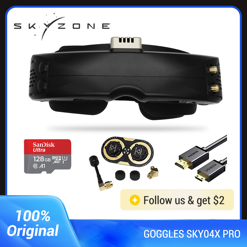Skyzone SKY04X PRO 5.8GHz FPV  - đánh giá và giá Skyzone Sky04O Pro Fpv Goggles