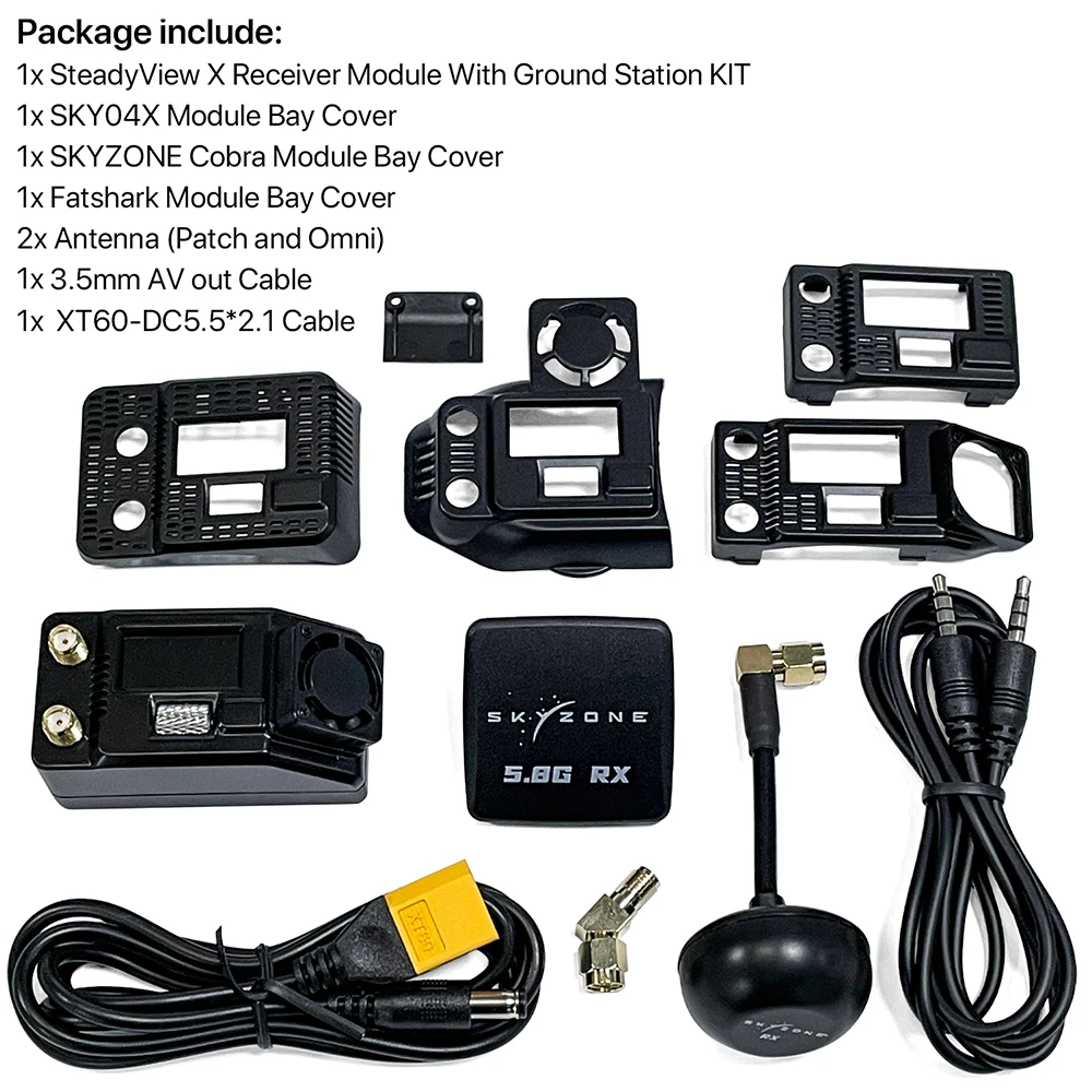 SKYZONE Steadyview X 5.0G 5.8G - đánh giá và giá Skyzone Steadyview X Receiver Module